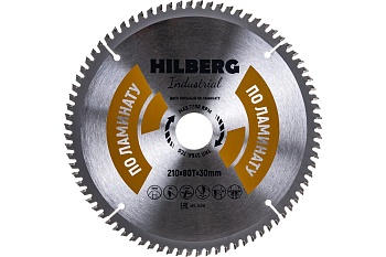 Диск пильный по алюминию 210х30 Z80 // HILBERG
