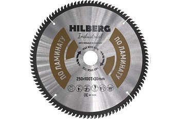 Диск пильный по ламинату 250*30 Z100 // HILBERG