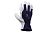 Перчатки рабочие козья кожа/хлопок, синий/серый, р-р L //JLE011-9/L //JetaSafety 
