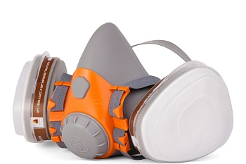 Комплект для защиты дыхания Jeta Safety J-SET 6500 размер М полумаска, фильтры А1 (2 шт), предфильтр