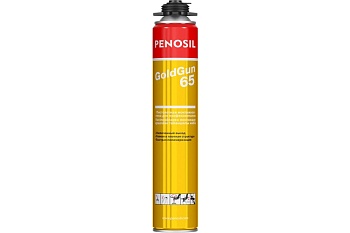 Пена монтажная профессиональная всесезонная Penosil Gold Gun 65л 875 мл (12)