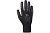 Перчатки рабочие нейлон с полиуретановым покрытием, черные, размер L