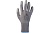 Перчатки рабочие нейлон с полиуретановым покрытием, серые, размер XL (уп.12пар)